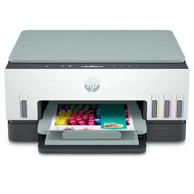 惠普tank672彩色家用自动双面连供打印机复印一体机A4无线办公