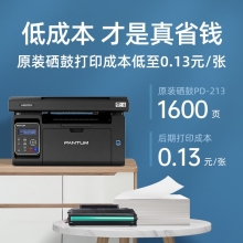 奔图（PANTUM）M6202W激光打印机 家用复印扫描一体机 手机无线学习打印 静谧黑