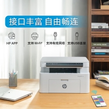 惠普（HP）115nw 黑白激光无线打印机 无线三合一 家用打印机 打印复印扫描 支持有线连接W1680A硒鼓（1188nw焕新版）